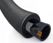 Трубы водоснабжения с греющим кабелем с защитой от замерзания